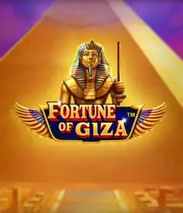 Uncover the timeless world of Fortune of Giza slot by Pragmatic Play, highlighting a noble depiction of a Pharaoh amid the iconic pyramid backdrop. This image portrays the richness of Egyptian heritage, perfect for history buffs, providing a fascinating adventure.